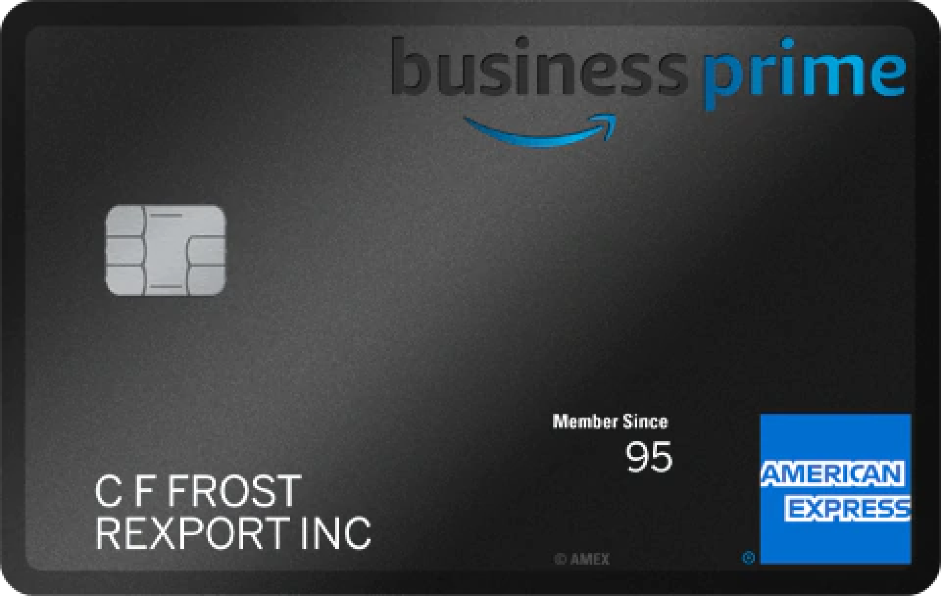 credit card art for: The Amazon Prime Business American Express Card