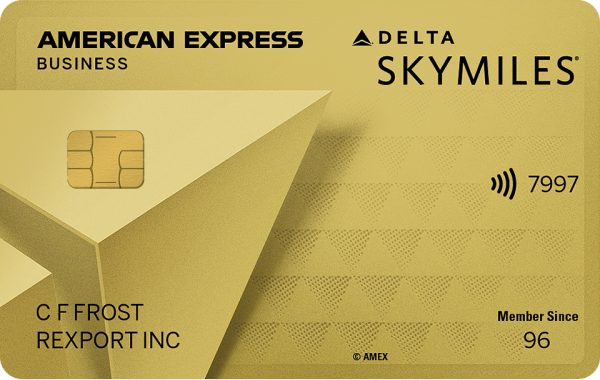 credit card art for: Delta SkyMiles® Gold Business American Express Card