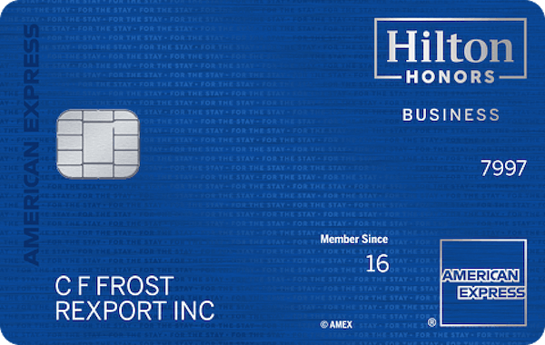 credit card art for: The Hilton Honors American Express Business Card