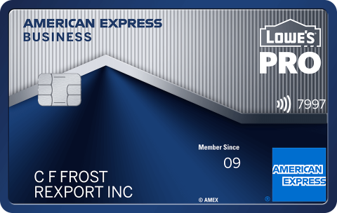 credit card art for: The Lowe's Business Rewards Card